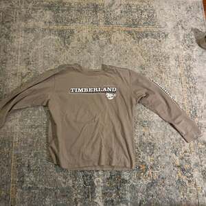 Timberland Long Sleeve T-Shirt in Olive Green